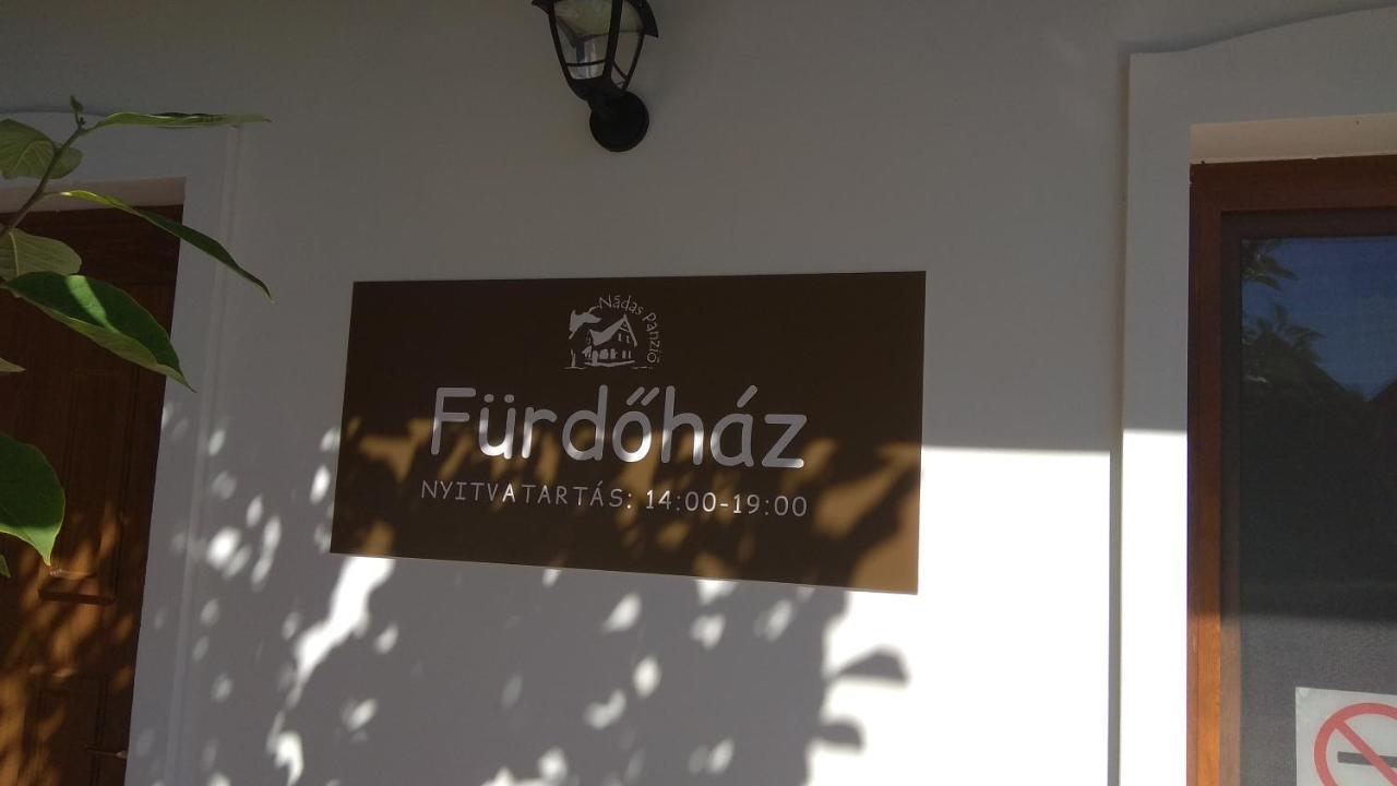 Nadas Panzio Tiszafüred Dış mekan fotoğraf